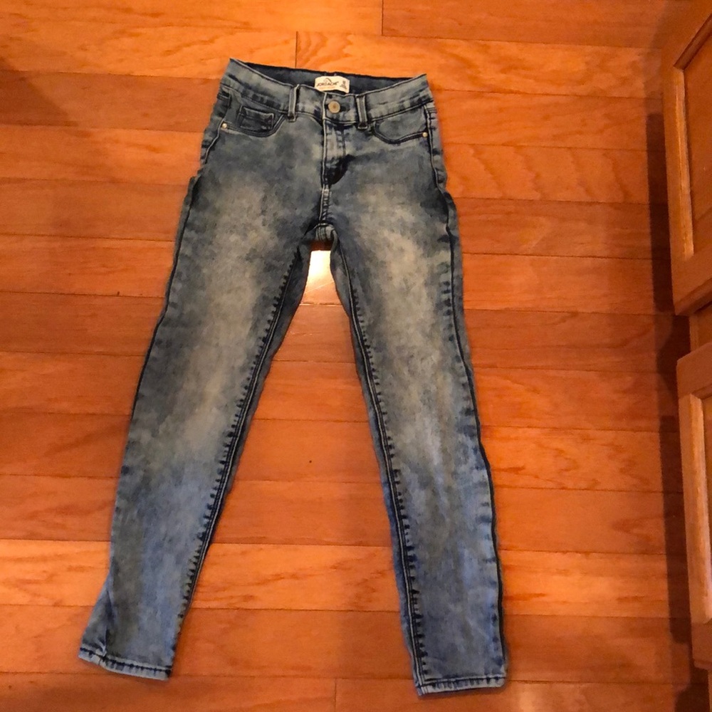 Girls size 10 super skinny jeans